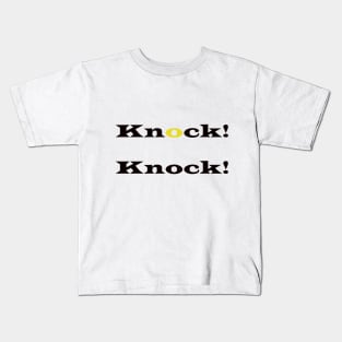 Trump.Knock knock Kids T-Shirt